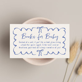 Cartão De Informações Livros de Moldura Ondulada Caprichosa Para Chuvada