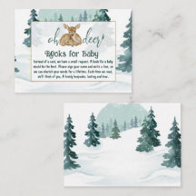 Livros de Oh Deer Winter Wonderland em Aquarela pa