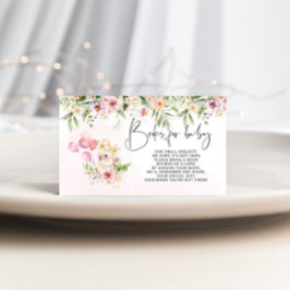 Cartão De Informações Livros de safari para bebês tropicais