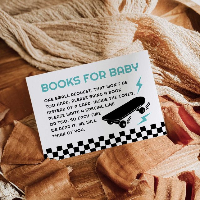 Cartão De Informações Livros de skate para bebê em Conselho (Criador carregado)