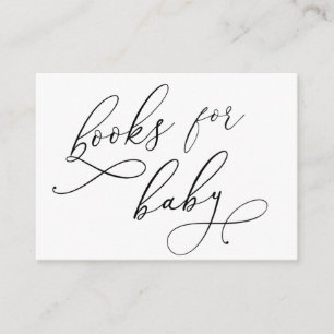 Cartão De Informações Livros de Verde Floral Rosa para Bebê Enc