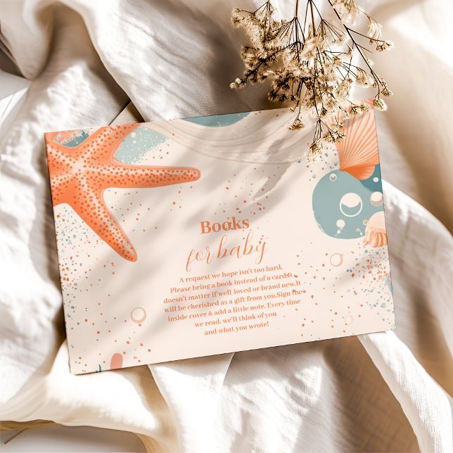 Cartão De Informações Livros Elegantes para Bebê (Criador carregado)