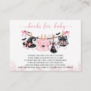 Cartão De Informações Livros Little Boo para Chá de Bebê