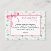 Livros para a Bebê Winter Girl Insert Card