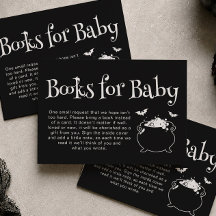 Livros para Bebê Chá de Bebê de Halloween da Baby
