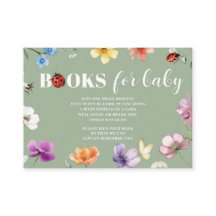 Livros para Bebê Chuvinha de Flores Baby Shower