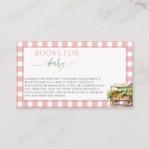Livros para bebê "Crescido Localmente Rosa" para C
