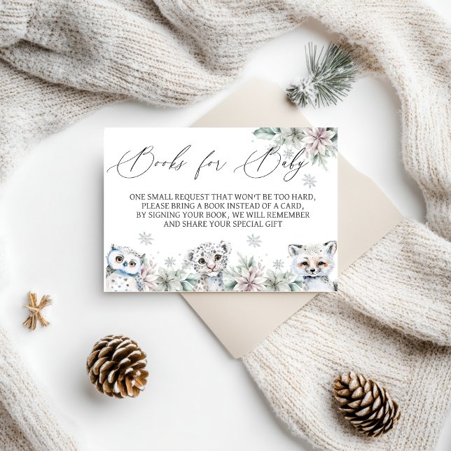 Cartão De Informações Livros Para Bebê De Animais Árcticos (Criador carregado)