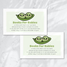 Livros para Bebê Dois Ervilhas em Chá de fraldas d