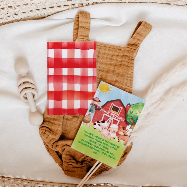 Cartão De Informações Livros Para Chá de fraldas De Animais Verdes De Cr (Criador carregado)