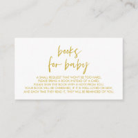 Livros para o bebê, Dourado amarelo mínimo moderno