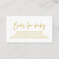 Livros para o bebê, Dourado amarelo mínimo moderno