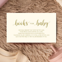 Livros para o bebê, Moderno Minimalista Dourado Cr