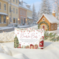 Livros para o Bebê no Chá de Bebê de Natal