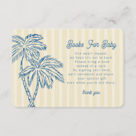 Cartão De Informações Livros Pastel Amarelo de Palm Springs para Inserir