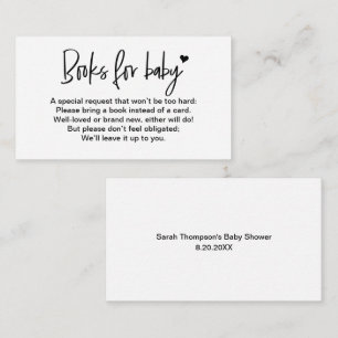 Cartão De Informações Livros Personalizáveis para solicitação de bibliot