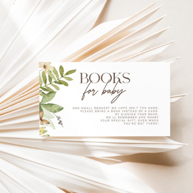 Cartão De Informações Livros Russos Botânicos Selvagens para Bebê (Criador carregado)