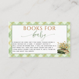 Cartão De Informações Livros Russos para Chás de fraldas Agricultores Cu