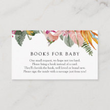 Livros tropicais para receptáculo de bebês