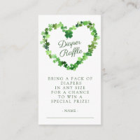 Lucky Little Shamrock Fralda Raffle