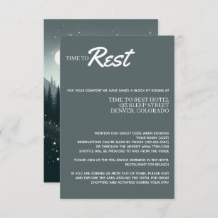 Cartão De Informações Magia de Montanha