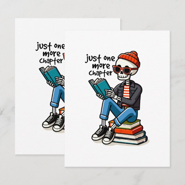 Cartão De Informações Mais Um Capítulo (Frente/Verso)