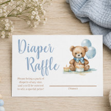 Mal Podemos Esperar Urso Teddy Azul Menino Chá de 