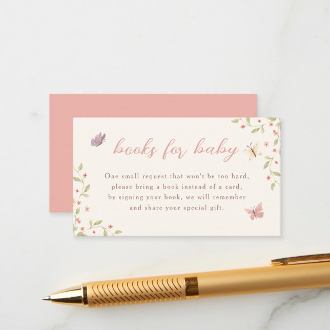 Cartão De Informações Manuais De Chá de fraldas Para Bebê (Frente/Verso In Situ)