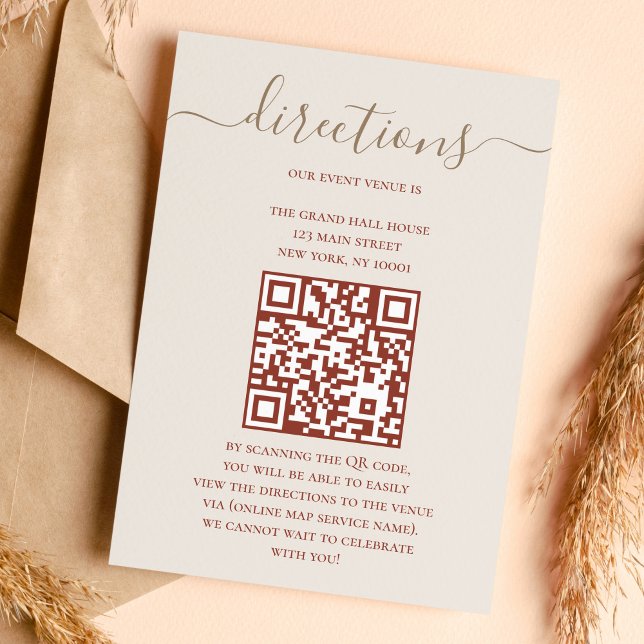 Cartão De Informações Mapas digitais Boêmicos com código QR (Criador carregado)