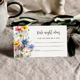 Cartão De Informações Maravilhas Data Ideias Noturnas