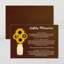 Medida de Segurança para Jarras Mason com Floral A