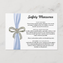 Medidas de Segurança da Blue Ribbon Diamond Bow