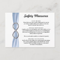 Medidas de Segurança Fita Prata Infinita