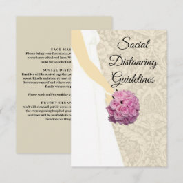 Cartão De Informações Medidas de Segurança para o Palhaço Elegante