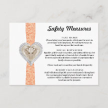 Medidas de Segurança Unicórnio Laranja Renda