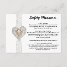 Medidas de Segurança Unicórnio Renda Branca