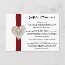 Medidas de Segurança Unicórnio Vermelho de Renda