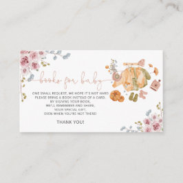 Cartão De Informações Menina Vestes Chás de fraldas Livros para Bebê