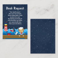 Menino Náutico Macaco Vermelho e Azul-Marinho Pedi