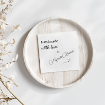 Mínimo feito à mão com amor Obrigado