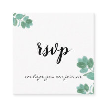 Modern Fern Trendy Elegant Calliografia Botânica