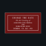 Cartão De Informações Moderno e elegante, qualquer cor, altere a data<br><div class="desc">Moderno e elegante,  qualquer cor,  altere as placas de data pela Loja de Cartão de visita. Excelente para todos os tipos de festas e eventos. Casamentos,  Noivados,  Aniversários,  Anniversários,  etc. Todas as cores e fontes deste produto podem ser editadas.</div>