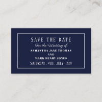 Moderno e elegante, qualquer cor, salve a data