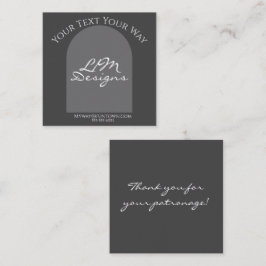 Cartão De Informações Moderno Minimalista