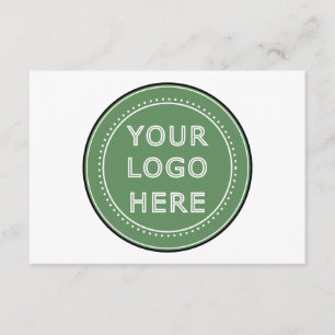 Cartão De Informações Moderno personalizado, Minimalista & Elegante