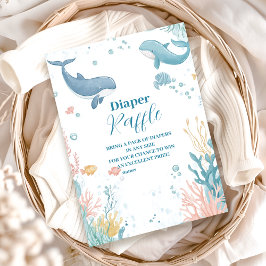 Cartão De Informações Moderno Sob O Mar Sexo Dapper Neutro Raffle