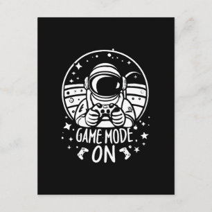 Cartão De Informações modo de jogo astronauta