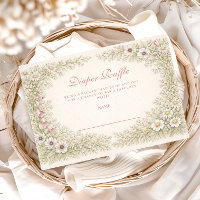 Moldura Botânica de Flores Silvestres Vintage Sort