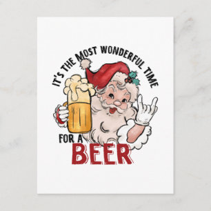 Cartão De Informações Momento Mais Maravilhoso para uma Cerveja