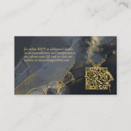 Cartão De Informações Moody Ink Charmalho Dourado Abstrato Website ID988